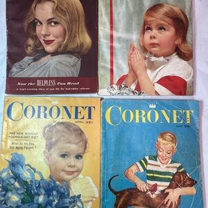 Vintage Magazine Collection with Classic Cover Art